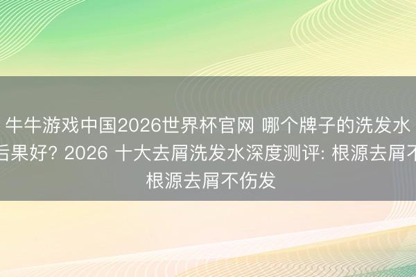 牛牛游戏中国2026世界杯官网 哪个牌子的洗发水去屑后果好? 2026 十大去屑洗发水深度测评: 根源去屑不伤发