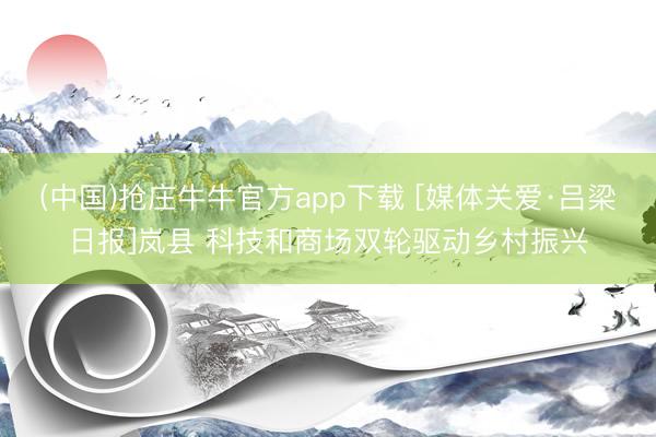 (中国)抢庄牛牛官方app下载 [媒体关爱·吕梁日报]岚县 科技和商场双轮驱动乡村振兴